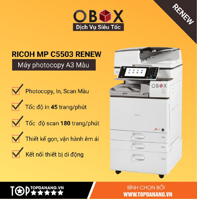 Địa chỉ bán máy photocopy tại Đà Nẵng - Obox