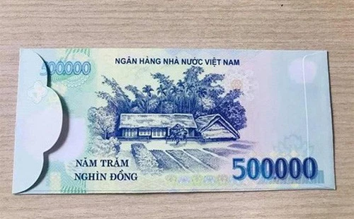 Sử dụng bao lì xì in hình tiền Việt Nam có thể bị phạt tới 100 triệu