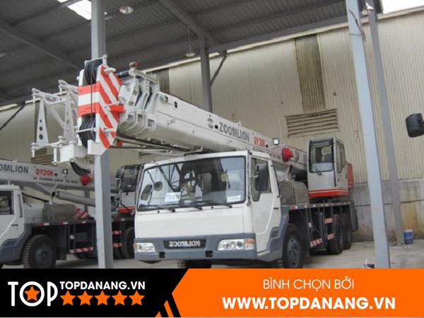 Cho thuê xe cẩu tự hành tại Đà Nẵng Quang Minh