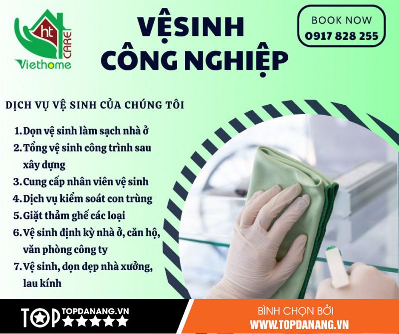 Vệ Sinh Nhà Xưởng Đà Nẵng Viethomecare 